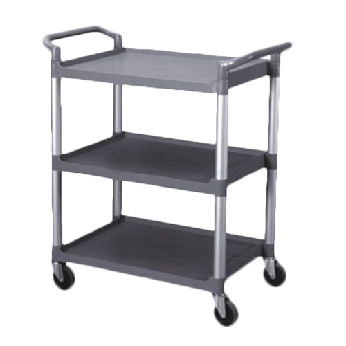 Thunder Group PLBC4019G Bus Cart, 40-1/2" x 19-3/4" x 37-7/8", 176 lb. load capacity