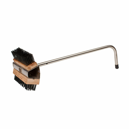 BR-21 Dual-Headed Brush, 8"W head, 22" handle