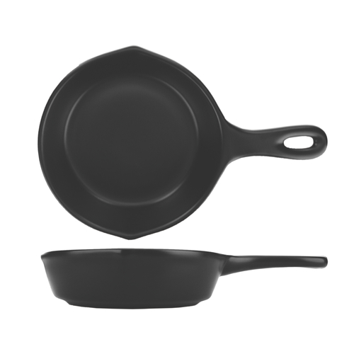 ITI SK-8-B Serving Skillet, 10 oz., Coal Bakeware, dozen