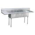 ATOSA MRSB-3-D MixRite Sink, 3-compartment