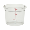 CAMBRO Camwear® Storage Container, round, 6 qt.