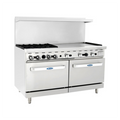 CookRite Range, LP gas, 60"W x 31"D x 57-3/8"H