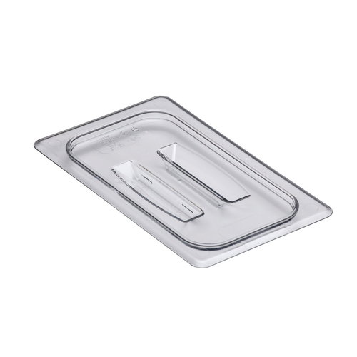 CAMBRO Camwear® Food Pan Cover, 1/4 size, with handle