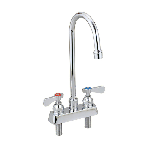 BK Resources BKF-4DM-8G-G OptiFlow™ Heavy Duty Solid Body Faucet, deck mount