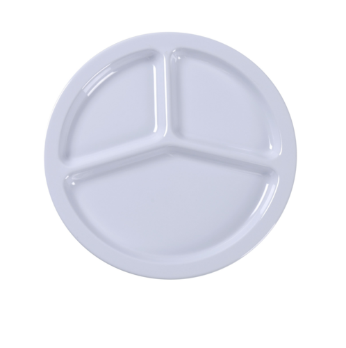 Yanco NS-702W Nessico Compartment Plate, 10", dozen