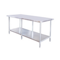 ATOSA SSTW-3084 MixRite Work Table, 84"W x 30"D