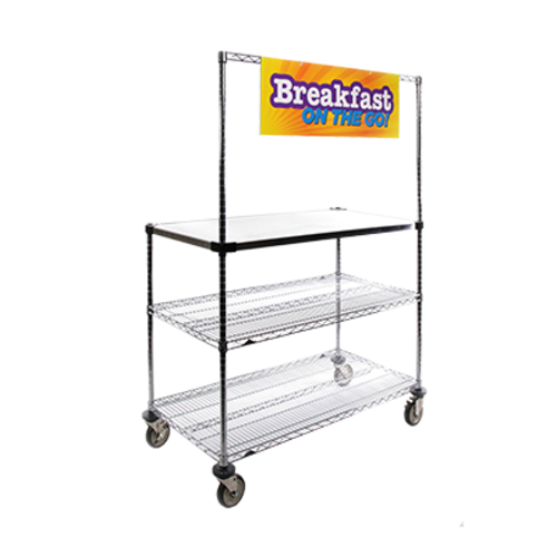 Metro GG2436 Grab n' Go Breakfast Cart