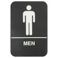 Thunder Group PLIS6952BK Information Symbol Sign, 6" x 9", "Men"