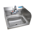 BK Resources BKHS-W-1410-SS-P-G Hand Sink, wall mount