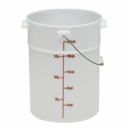 CAMBRO Pail with Bail, 22 qt.
