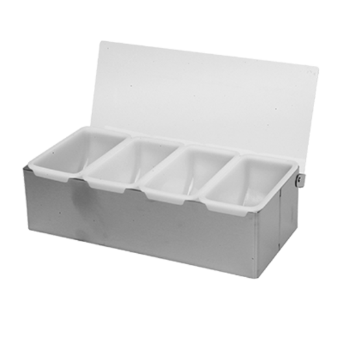 Thunder Group SLCN004 Bar Condiment Dispenser, countertop design, 4-comp
