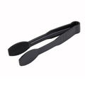 6" BLACK TONGS