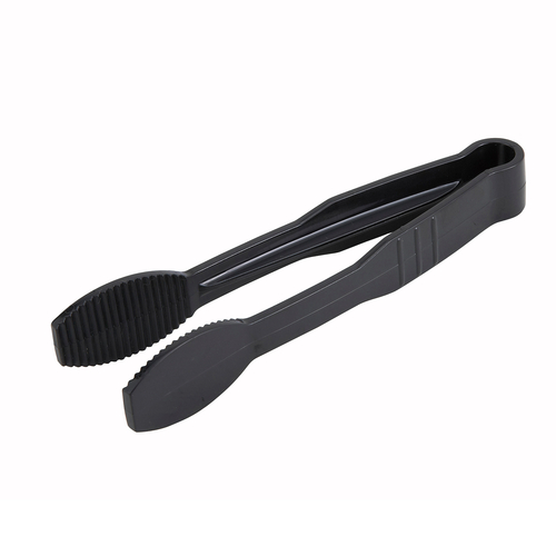 6" BLACK TONGS