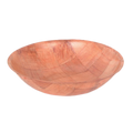 6" SALAD BOWL, WOVEN WOOD