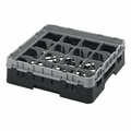 CAMBRO Camrack® Glass Rack, with soft gray extender, full size
