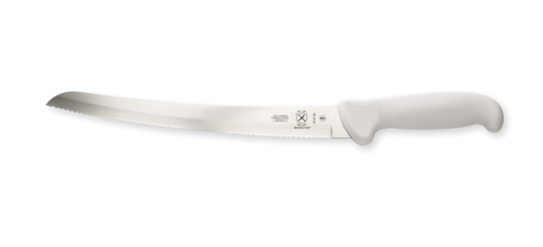 Mercer M18132 Ultimate White® Curved Bread Knife, 10"