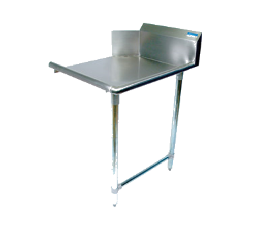 BK Resources BKCDT-48-R Clean Dishtable, straight