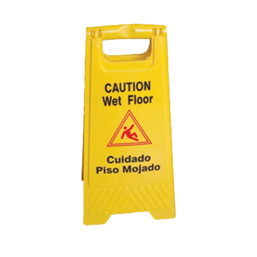 Thunder Group PLWFC024 Safety Floor Sign, "Caution/Wet Floor"