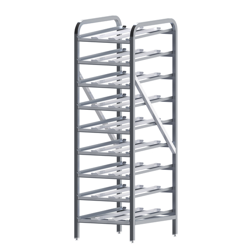 ALCR-9 Can Storage Rack, 9-tier, stationary, full height