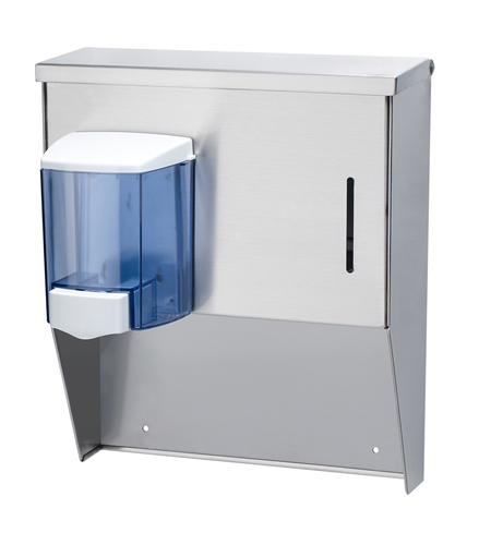 KROWNE Towel & Soap Dispenser, 12"W
