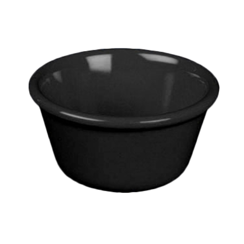 Thunder Group ML538BL1 Ramekin, 4 oz. capacity, melamine, black
