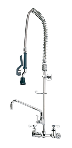 KROWNE Royal Series, pre-rinse Assembly, with add-on faucet, wall mount