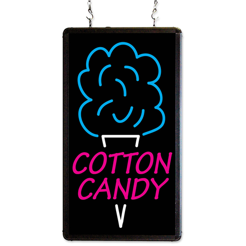 92005 Benchmark Ultra-Bright Merchandising Sign, "Cotton Candy"