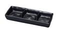 Yanco BP-4033 Black Pearl Sauce Dish, 2 oz. each comp, dozen