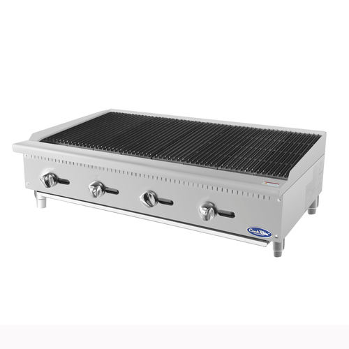 CookRite Charbroiler, Natural 48"W x 27-3/5"D x 15-1/5"H