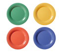 G.E.T. WP-5-MIX Diamond Mardi Gras™ Plate, 5-1/2", dozen