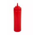 Squeeze Bottle, 12 oz.,Red