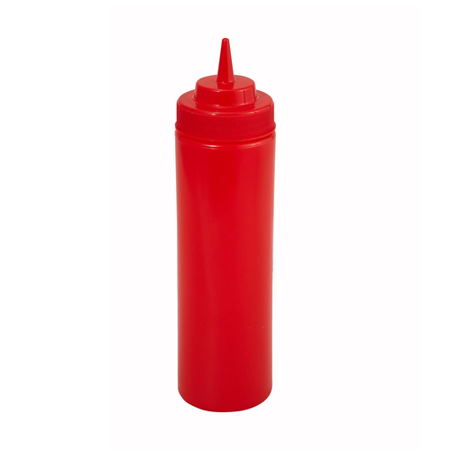 Squeeze Bottle, 12 oz.,Red