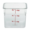 CAMBRO CamSquare® Food Container, 6 qt.