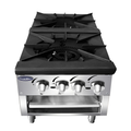 CookRite Low Stock Pot Stove (2) three-ring cast iron burners