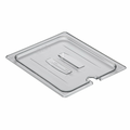 CAMBRO Camwear® Food Pan Cover, 1/2 size, notched, with handle