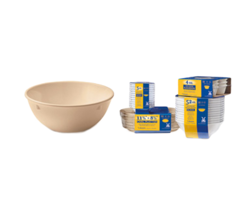 G.E.T. SP-DN-315-T Supermel™ Bowl/Nappie, 15 oz., TAN, dozen