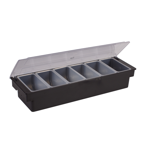 CCH-6 Condiment Dispenser, 6-compartment