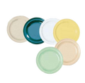 G.E.T. DP-507-T Supermel™ Dessert Plate, TAN, dozen