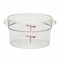 CAMBRO Camwear® Storage Container, round, 2 qt.