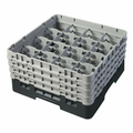 CAMBRO Camrack® Glass Rack, with (4) soft gray extenders, full size