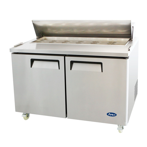 ATOSA MSF8303GR Atosa Sandwich/Salad Top Refrigerator, two-section