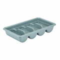 CAMBRO Cambox® Cutlery Box, 11-3/8"L x 20-7/16"W x 3-3/4"H, (4) compartments