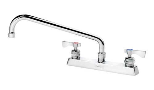 KROWNE Royal Series Faucet, deck mount, 12" swing spout