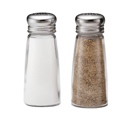 TableCraft 155S&P-2 Salt/Pepper Shaker, 2 oz.