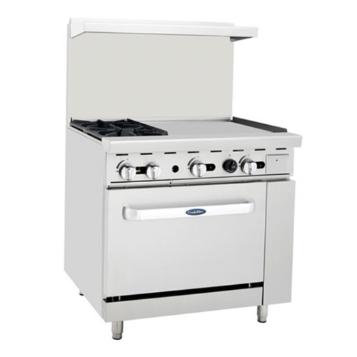 ATOSA AGR-2B24GR CookRite Range, gas