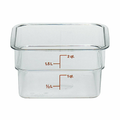 CAMBRO CamSquare® Food Container, 2 qt.