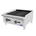 CookRite Charbroiler, Natural 24"W x 27-3/5"D x 15-1/5"H