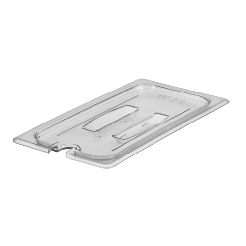 CAMBRO Camwear® Food Pan Cover, 1/3 size, notched, with handle