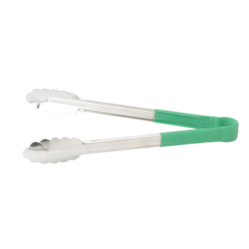Utility Tongs, 12" GREEN