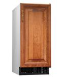 HOSHIZAKI Ice Maker with Custom Cabinetry &amp; Bin, Nugget-Style, air-cooled, self contained, 27 lbs.